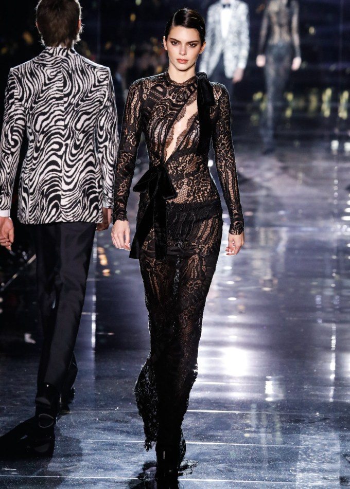 Kendall Jenner Walks Tom Ford