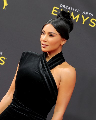 Kim Kardashian West
71st Annual Primetime Creative Arts Emmy Awards, Day 1, Arrivals, Microsoft Theater, Los Angeles, USA - 14 Sep 2019