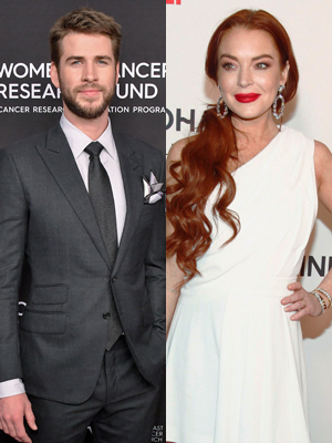 Liam Hemsworth & Lindsay Lohan