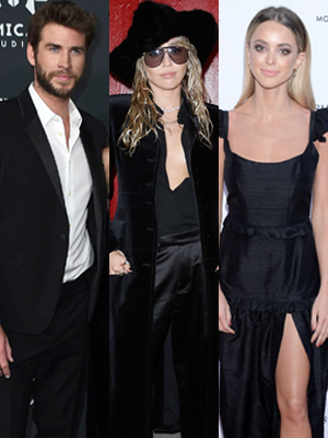 Liam Hemsworth, Miley Cyrus, Kaitlynn Carter
