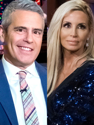 Andy Cohen & Camille Grammer