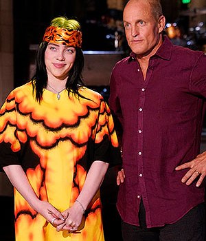 Billie Eilish & Woody Harrelson