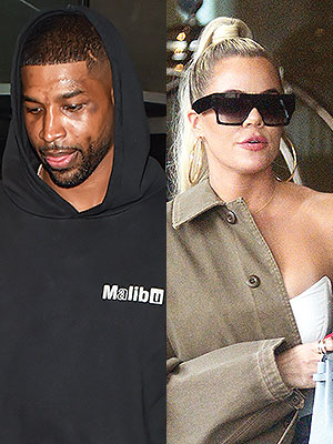 Tristan Thompson and Khloe Kardashian