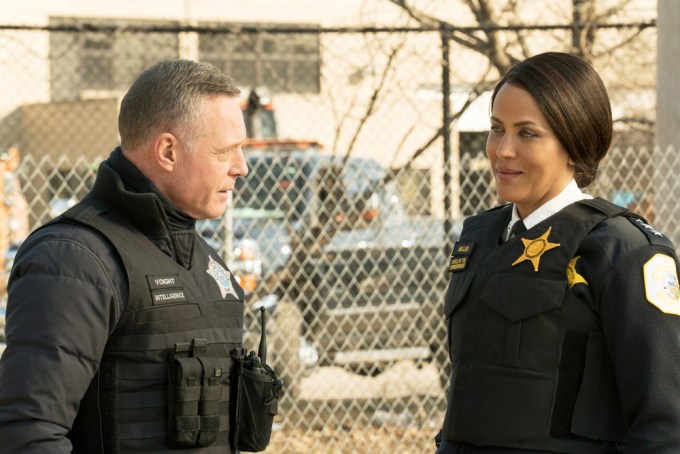 Chicago PD Voight Confronts Man NBC