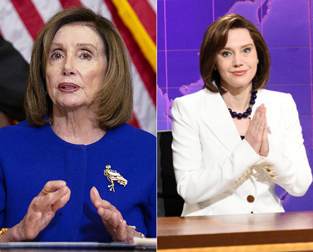 Kate McKinnon as Nancy Pelosi