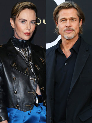 Charlize Theron, Brad Pitt