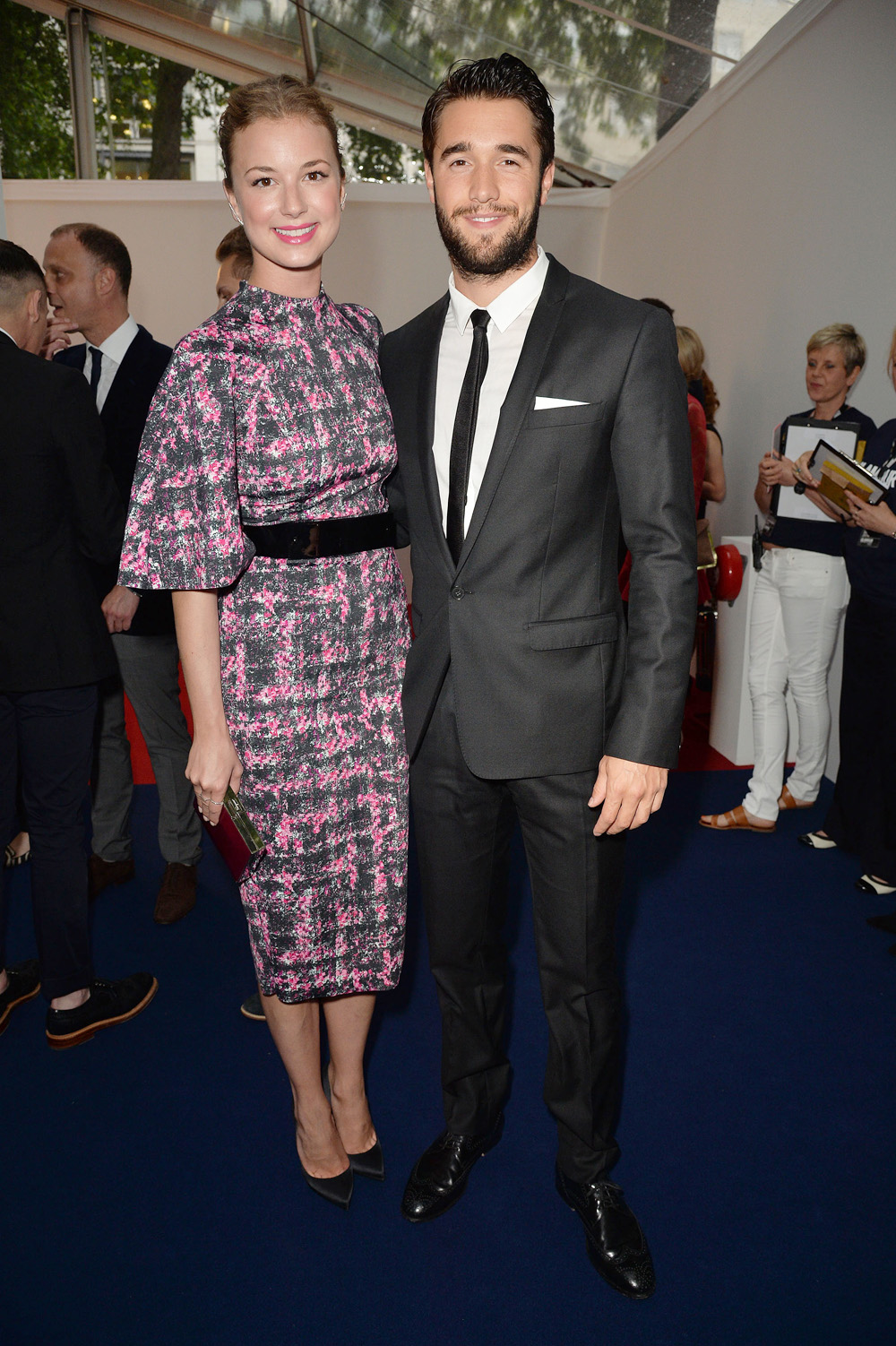 Glamour Woman of the Year Awards Reception at Berkley Square Gardens Emily Vancamp with Her Boyfriend and Co-star in Revenge Josh Bowman
Glamour Awards - 03 Jun 2014