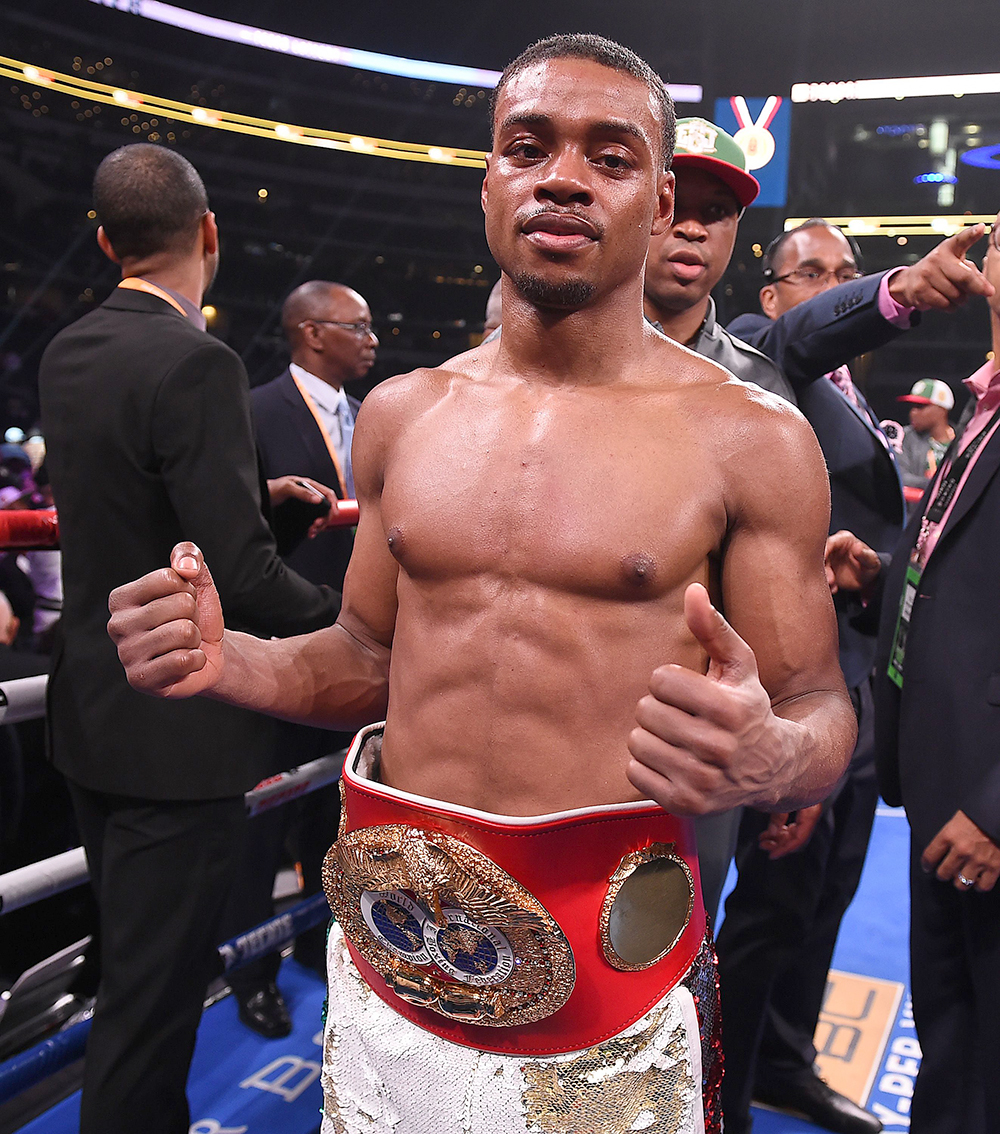 Errol Spence Jr., Mikey Garcia
Fox Sports PBC PPV World Welterweight Championship Fight, Dallas, USA - 16 Mar 2019