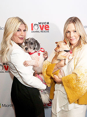 Jennie Garth & Tori Spelling