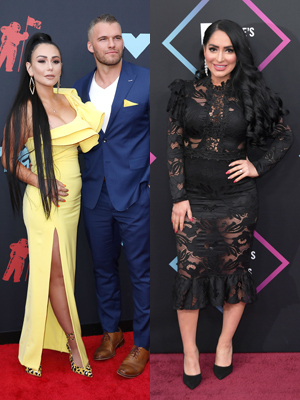 Jenni 'JWoww' Farley, Zack Carpinello, Angelina Pivarnick