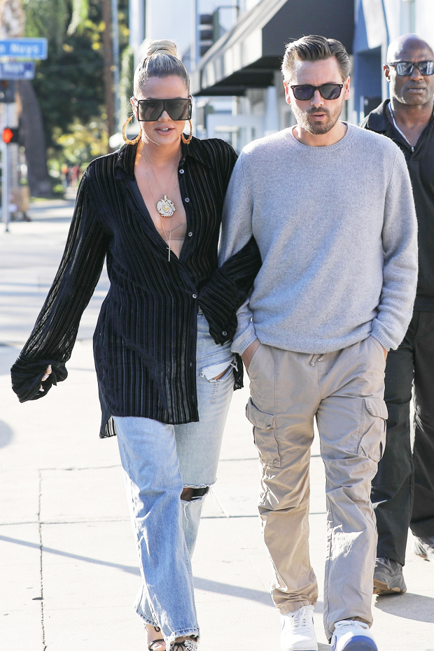 Khloe Kardashian and Scott Disick