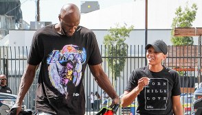 Lamar Odom and Sabrina Parr