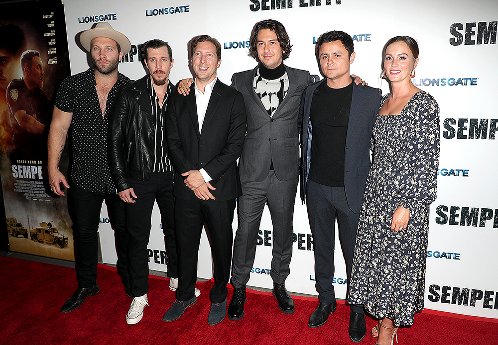 Jai Courtney, Beau Knapp, Henry-Alex Rubin, Nat Wolff, Arturo Castro and Leighton Meester
'Semper Fi' film screening, Los Angeles, USA - 24 Sep 2019