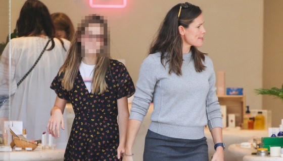 jennifer garner daughter violet tall
