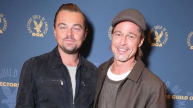 leonardo dicaprio brad pitt reunion