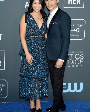 Dianne Doan and Manny Jacinto
24th Annual Critics' Choice Awards, Arrivals, Barker Hanger, Los Angeles, USA - 13 Jan 2019