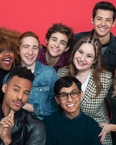 Joshua Bassett & The Cast of 'High School Musical: The Musical: The Series' visit HollywoodLife's NYC studio ahead of the show's Disney+ premiere.