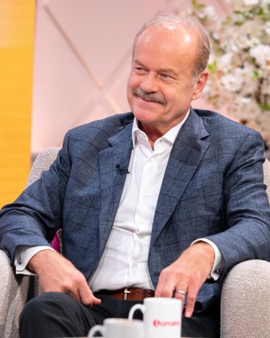 Editorial use only
Mandatory Credit: Photo by Ken McKay/ITV/Shutterstock (10246415az)
Kelsey Grammer
'Lorraine' TV show, London, UK - 24 May 2019