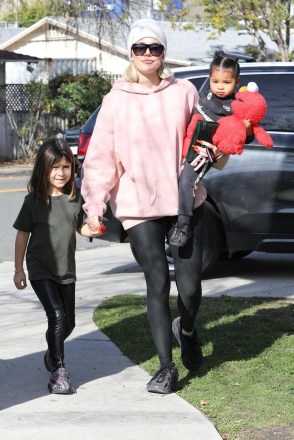 Los Angeles, CA  - Khloe Kardashian enjoys her Saturday out with her daughter true and her niece Penelope Disick. The trio are seen going to the Calabasas Saddlery for their fun morning together.

Pictured: Khloe Kardashian, Penelope Disick, True Thompson

BACKGRID USA 4 JANUARY 2020 

BYLINE MUST READ: RAAK/JACK / BACKGRID

USA: +1 310 798 9111 / usasales@backgrid.com

UK: +44 208 344 2007 / uksales@backgrid.com

*UK Clients - Pictures Containing Children
Please Pixelate Face Prior To Publication*