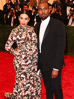 Kim Kardashian and Kanye West