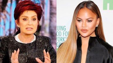 Sharon Osbourne and Chrissy Teigen