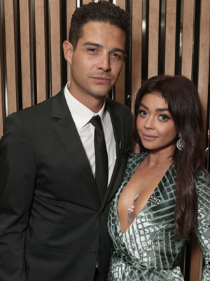 Wells Adams and Sarah Hyland