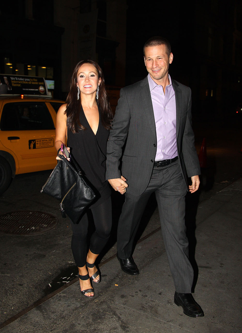 'Bachelorette' Ashley Hebert and JP Rosenbaum go to dinner in NYC