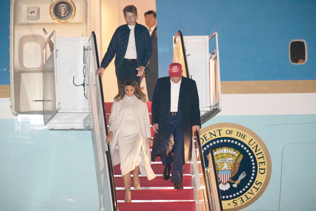 Melania Barron Donald Trump