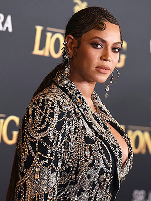 Beyonce on the red carpet