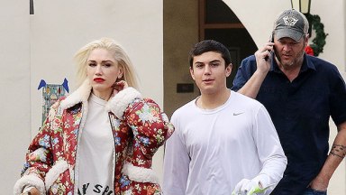 Gwen Stefani, Kingston Rossdale & Blake Shelton