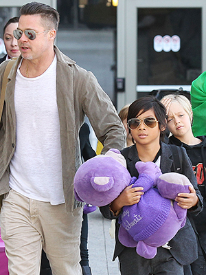 brad pitt kids