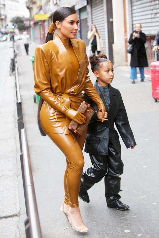 Kim Kardashian & North West 