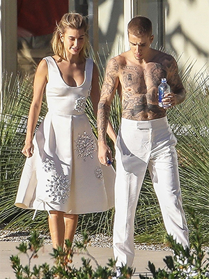 justin hailey wedding