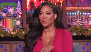 Kenya Moore on 'WWHL' Dec. 15, 2019
