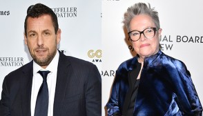 Adam Sandler & Kathy Bates