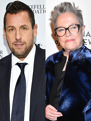 Adam Sandler & Kathy Bates