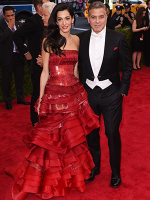 George and Amal Clooney