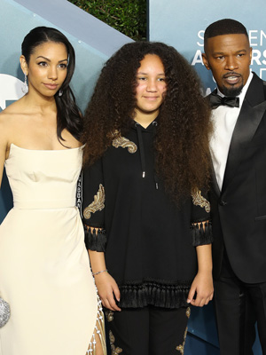 Jamie Foxx, Corinne Foxx, Annalise Bishop