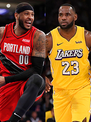 carmelo anthony lebron james