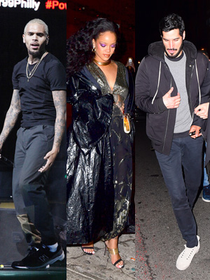 Chris Brown, Rihanna, Hassan Jameel