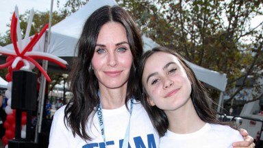 Courteney Cox and Coco Arquette