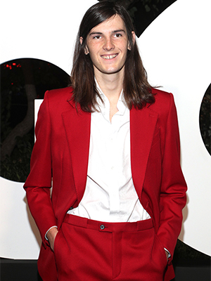 Dylan Brosnan on the red carpet