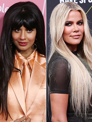 jameela jamil khloe kardashian