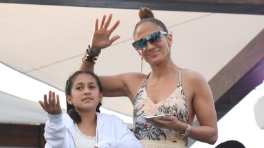 Jennifer Lopez and daughter Emme