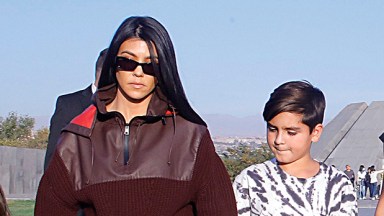 Kourtney Kardashian & Mason Disick