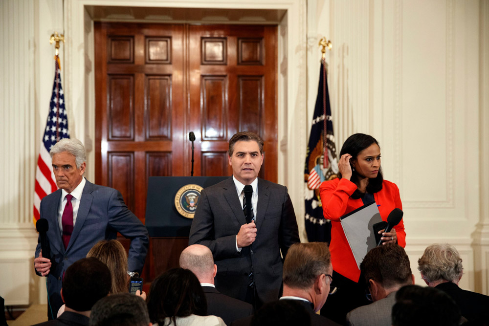 Trump Media, Washington, USA - 07 Nov 2018