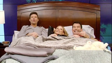 Kelly Ripa, Ryan Seacrest, Jerry O'Connell