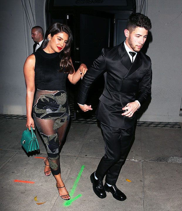 Nick Jonas & Priyanka Chopra after Golden Globes