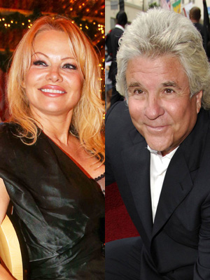 Pamela Anderson and Jon Peters