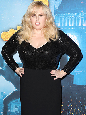 Rebel Wilson on the red carpet